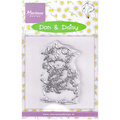 MARIANNE DESIGN Transparent Stempel Motivstempel Clear Stamp - Don & Daisy Freeze Junge und Hund