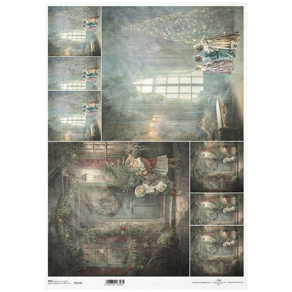 Reispapier für Decoupage A3 ITD-1111L