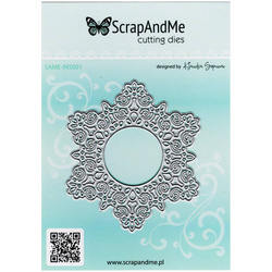 SCRAPANDME - Stanzform Präge Stanzschablone Cutting Die - Serviette INS001
