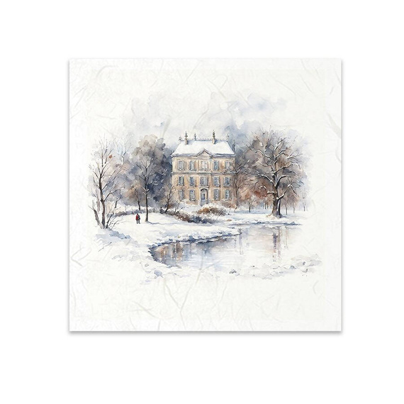 Scrapbooking-Bastelpapier-Set reisfelder - ITD - RSM139 Winteransichten