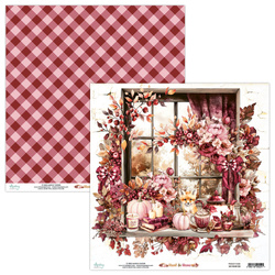 Scrapbooking Papier 30x30 - Mintay - Rust & Rose 02