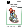 STUDILIGHT - Transparenter Stempel - Happy Squirrel, Glückliches Eichhörnchen 