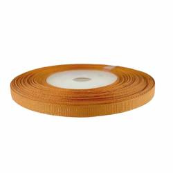 Ripsband 6 mm, gold 22,5 Meter