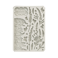 STAMPERIA SILIKONFORM Mold Abformen Gießen Mould, Lavender