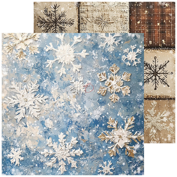 Scrapbooking Papier Set 15x15 - Craft o'clock - Jolly Season