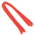 CHENILLEDRAHT Pfeifenreiniger Plüsch Basteldraht, 60 cm/10 Stk. orange