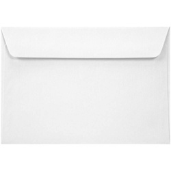 Briefumschlag C6 NK Acquerello Bianco weiß 100g