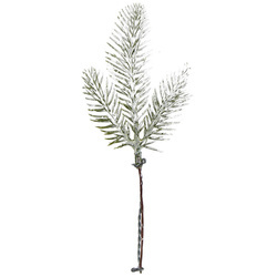 FICHTENZWEIG Weihnachtsdeko - schneebedeckt 1 St.