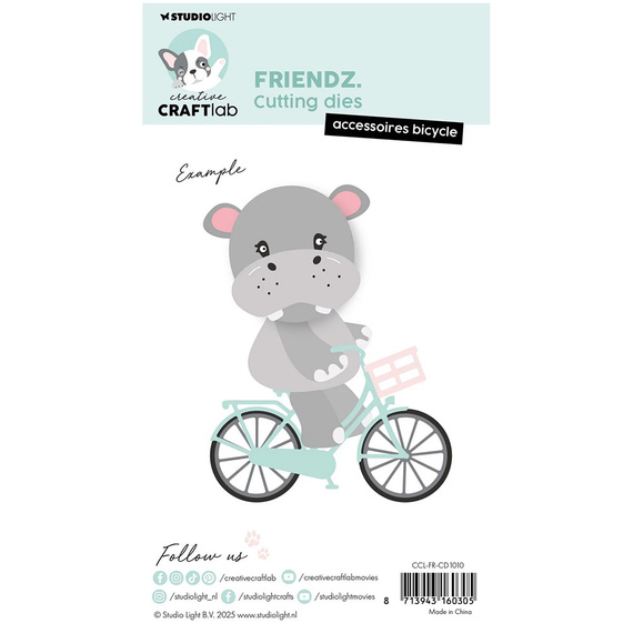 STUDIOLIGHT - Stanzform Präge Stanzschablone Cutting Die - Accessoires bicycle