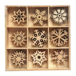 Holzformen 3x3cm - 45Stück