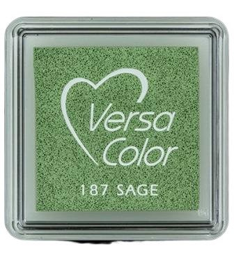 TSUKINEKO - Pigment Stempelkissen - Versa Color small 2,5 x 2,5 cm - Sage