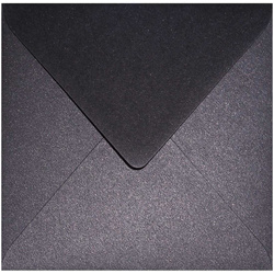 Briefumschlag  K4 NK Aster Met. Black Copper 120g schwarz