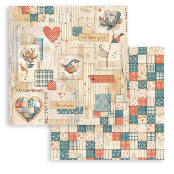 Scrapbooking Papier Set 20x20 -  Family - Stamperia