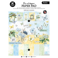 Scrapbooking Papier Set A4 - Butterflies Schmetterlinge - Studio Light