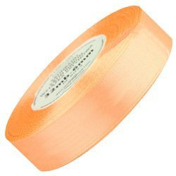 Lachsfarbenes Satinband 25mm - 32mb