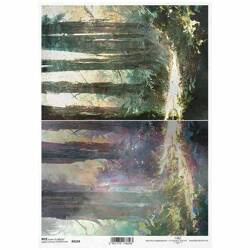 ITD Reispapier Decoupage Bastelpapier Softpapier Serviettentechnik, Vintage Mädchen