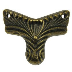 DEKPRATIVER METALLFUSS Metal-Bien für Kiste, Sarg zum Kleben - Decoupage C-2488