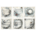 Reispapier-Set - Engel, Girlanden, Noten, Vintage - RSM194 - Itd Collection