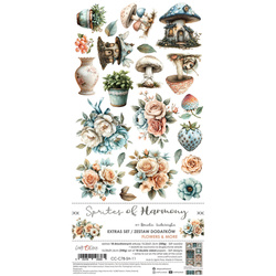 Scrapbooking Zubehör Set - Craft o'clock - Sprites of Harmony  - Flowers and More