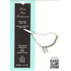 Stanzteil - Memory Box - Elodee Vogel Hintergrund / Vogel