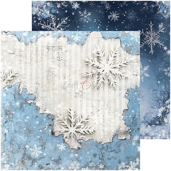 Scrapbooking Papier Set 20x20 - Craft o'clock - Jolly Season mix