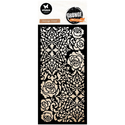 STUDIOLIGHT Mixed Media Schablone STENCIL für Decoupage Scrapbooking - Snowflake pattern