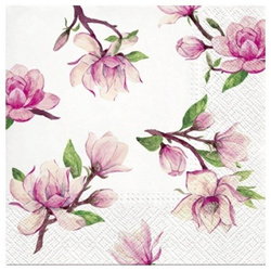 Serwetka 33x33cm - Rosalie Rose - róże