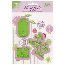 Stanzform Präge Stanzschablone Cutting Die Joy!Crafts - 6002/1106 / Zweig-Anhänger