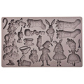 PRIMA SILIKONFORM Mold Abformen Gießen Mould, Whimsical Holiday Dreams Alice