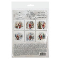 Scrapbooking-Bastelpapier-Set reis - ITD - RSM137 Weihnachtsmann