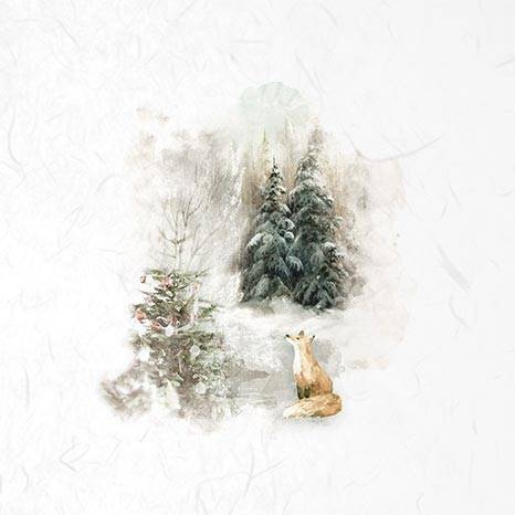 ITD Reispapier Decoupage Bastelpapier, RSM026 Weihnachten