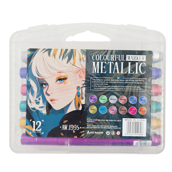 Metallic-Marker 12 Stück
