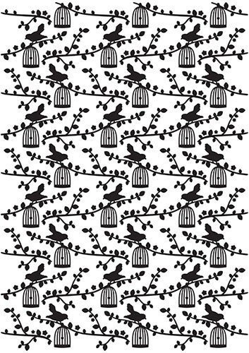 NELLIE'S CHOICE Embossing Folder Prägefolder Prägeschablone 10.5x14.8, Zweige