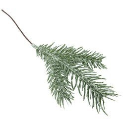 Schneeblumen-Zweig – 1 Stück – flexibler Deko-Zweig für Basteln & Dekoration