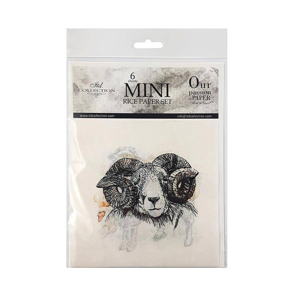 ITD - Reispapier-Set - ITD - RSM002 - Hühner, Gänse