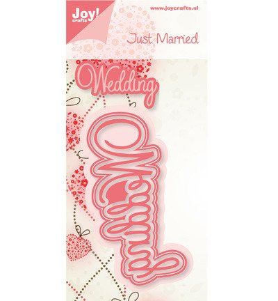 JOY!Crafts Stanzform Präge Stanzschablone Cutting Die - Inschrift zur Hochzeit