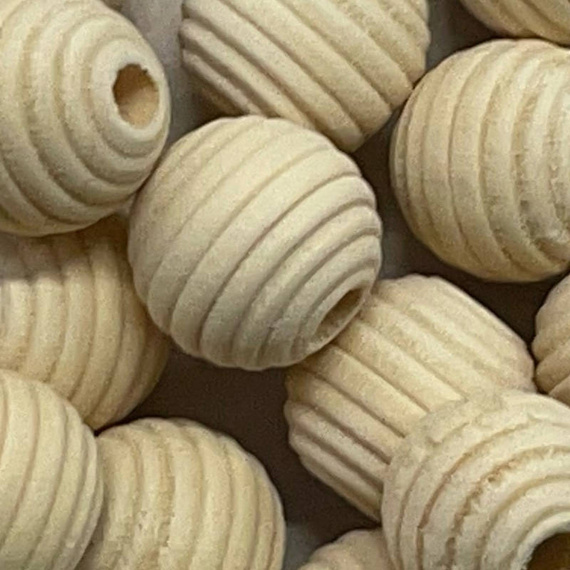 Holzperlen in geschlossener Box, Mischungsgröße 234 Stück