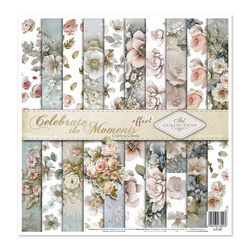 ITD COLLECTION Setz 11Stk 30x30cm Scrapbooking Papier - Celebrate the Moments