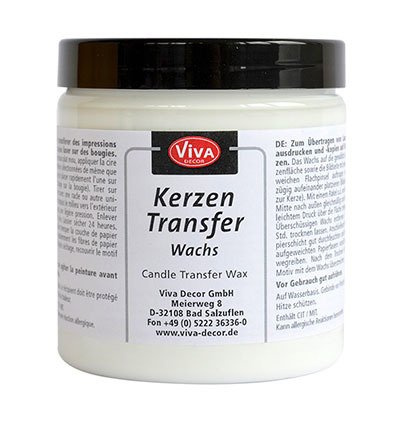 Viva Decor Übertragungsmedium Kerze, Kerzen Transfer Wachs