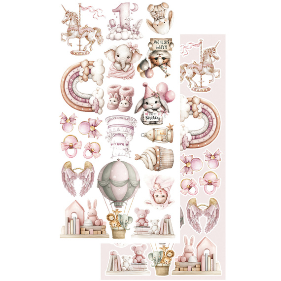 ALCHEMY OF ART Set 15x30cm Scrapbooking Papier, Magic of the Northern Lights, aurora