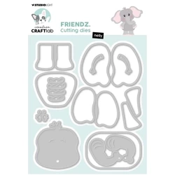 STUDIO LIGHT - Stanzform Präge Stanzschablone Cutting Die -  Nelly Friends