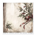ITD COLLECTION Scrapbooking Papier Set 30x30 cm - Winter's Tale in blue