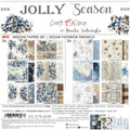 Scrapbooking Papier Set 20x20 - Craft o'clock - Jolly Season mix