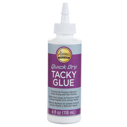 Aleene's Quick Dry Tacky Glue 118ml – Schnell trocknender Bastelkleber