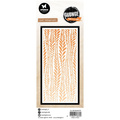 STUDIOLIGHT Mixed Media Schablone STENCIL für Decoupage Scrapbooking - Snowflake pattern