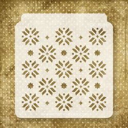 CRAFT OCLOCK Mixed Media Schablone STENCIL Decoupage Scrapbooking - 04