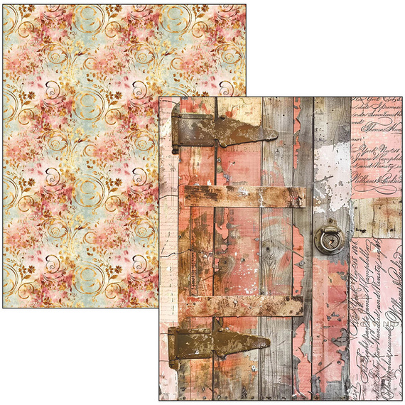 CIAO BELLA Satz doppelseitigen Scrapbooking Papier A4 Mixed Media Book LuMania - Quintessential