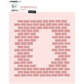 STUDIOLIGHT Mixed Media Schablone STENCIL für Decoupage Scrapbooking - Bricks