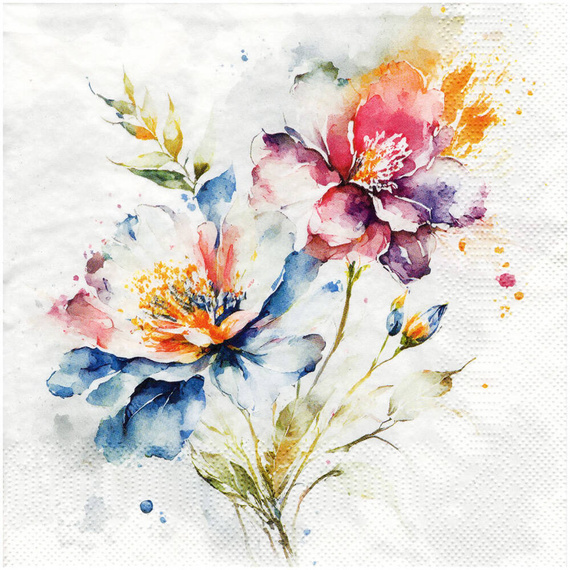 Serwetka 33x33cm - Piano - nuty