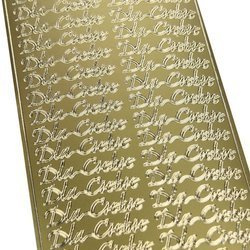 Dekorative Aufkleber Dla Ciebie gold